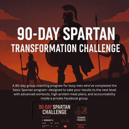 The 90 DAY SPARTAN VIP ACCOUNTABILITY COACHING