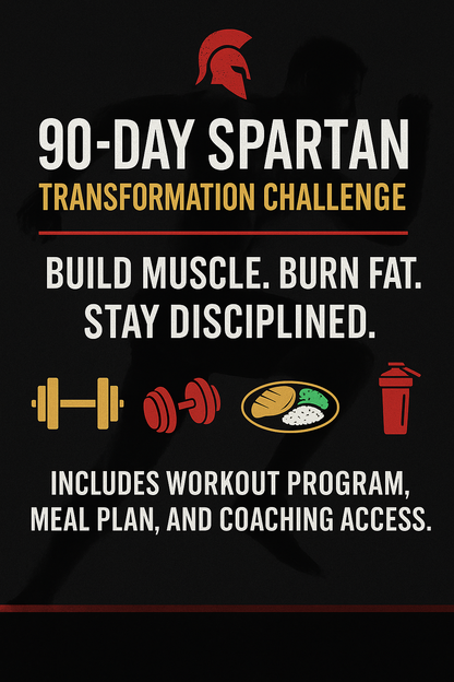 The 90 DAY SPARTAN VIP ACCOUNTABILITY COACHING