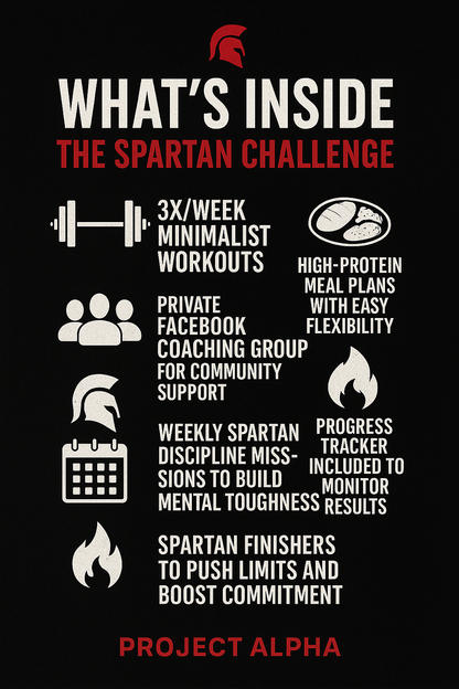 The 90 DAY SPARTAN VIP ACCOUNTABILITY COACHING
